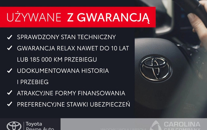 Toyota Auris cena 69999 przebieg: 124111, rok produkcji 2018 z Warszawa małe 121